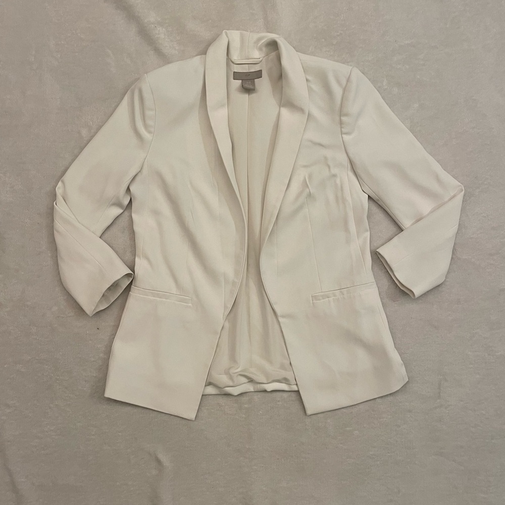 H&M Classic Cream Women's Blazer